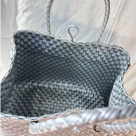 GP BOXTOTE  ボックストートバッグ　シルバー