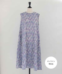 Tulip コットンカディモスリンAラインワンピース