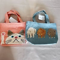 ミニトート　ズームターチャン＆ヤンノカキャット