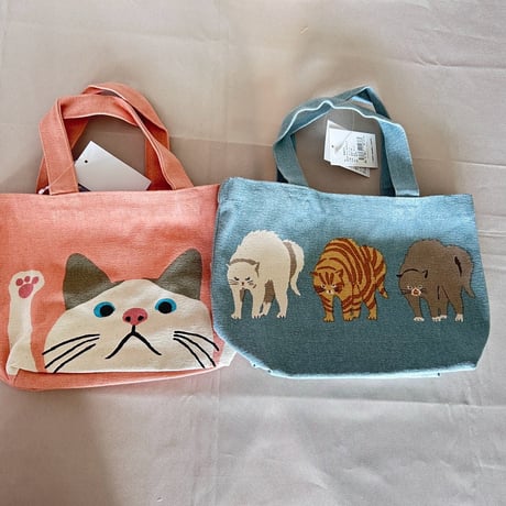 ミニトート　ズームターチャン＆ヤンノカキャット