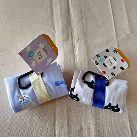 エコバッグＳ リボンターチャン＆ハートネコマン