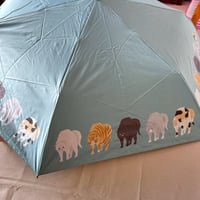 晴雨兼用折り畳み傘　ヤンノカキャット