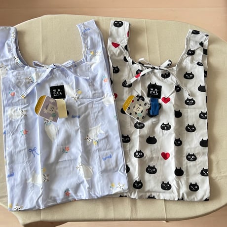 エコバッグＳ リボンターチャン＆ハートネコマン