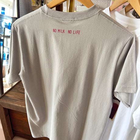 猫印ミルクTシャツ