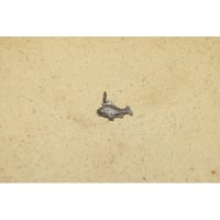 【ヴィンテージアクセサリー】シルバー　フィッシュ型ネックレストップ