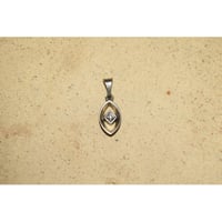 【ヴィンテージアクセサリー】【GFAB】【スウェーデン製】18KWG x ダイヤモンド　ネックレストップ