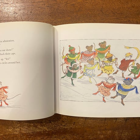 「Angelina Ice Skates」Katharine Holabird　Helen Craig