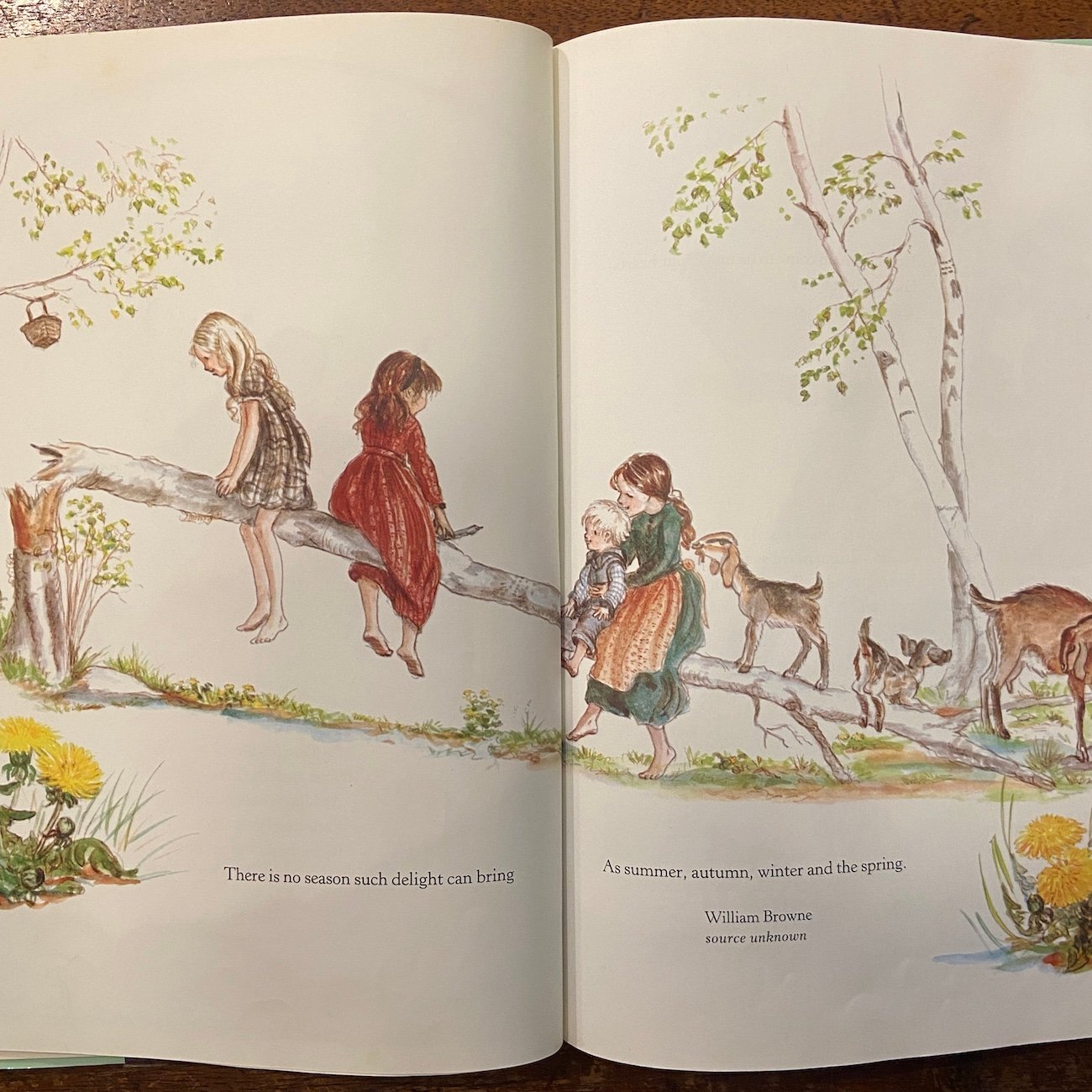 THE SPRINGS of JOY」Tasha Tudor（ターシャ・テューダー） | F
