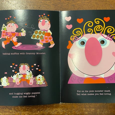 「Glad Monster, Sad Monster A Book About Feelings」Anne Miranda　Ed Emberley（エド・エンバリー）