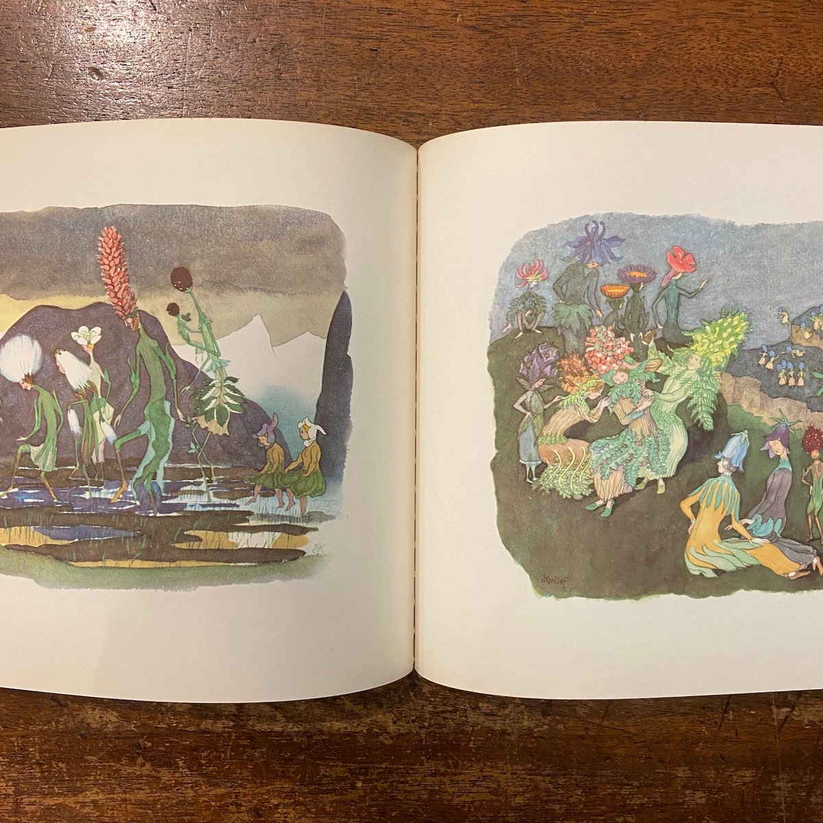 希少絵本)アルプスの花物語　エルンスト・クライドルフ アルプスの花物語」エルンスト・クライドルフ 作 矢川澄子 訳