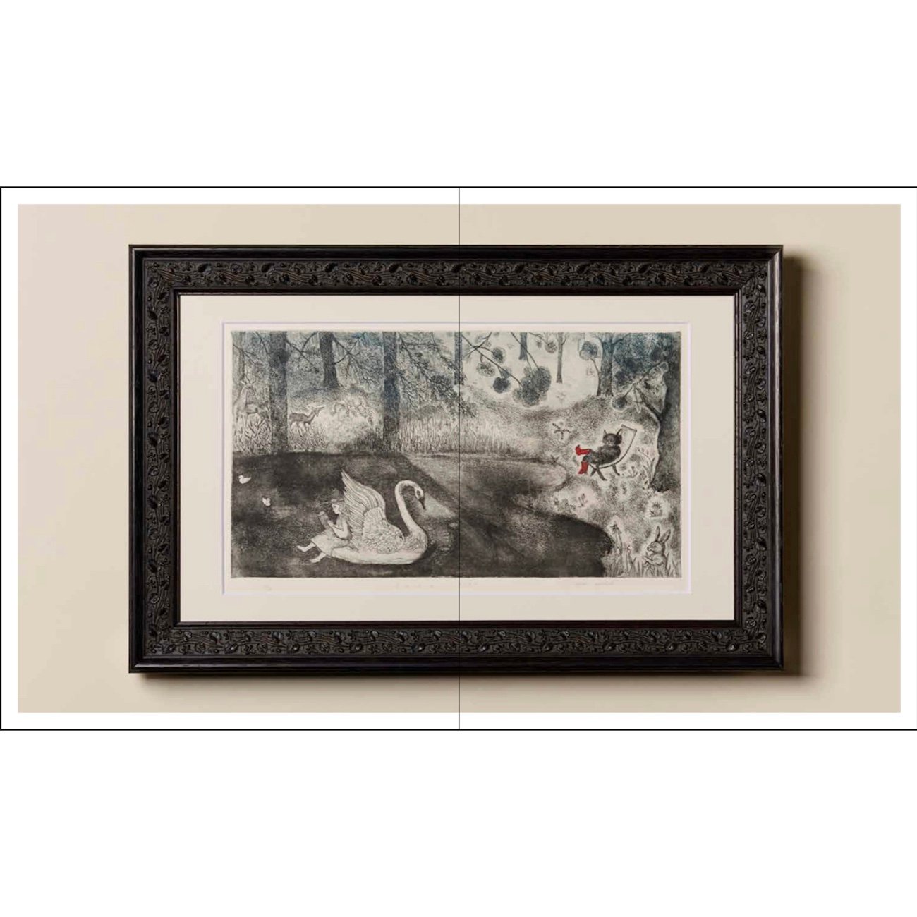 予約商品＞「長いお散歩 西田陽子銅版画集（版画付き・特装版