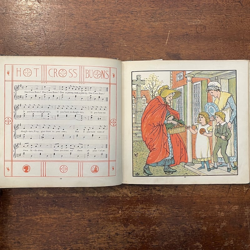THE BABY'S BOUQUET（1900年頃）」Walter Crane（ウォルター・