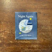 「Night Again（1981年初版）」Karla Kuskin（カーラ・カスキン）  サイン入り