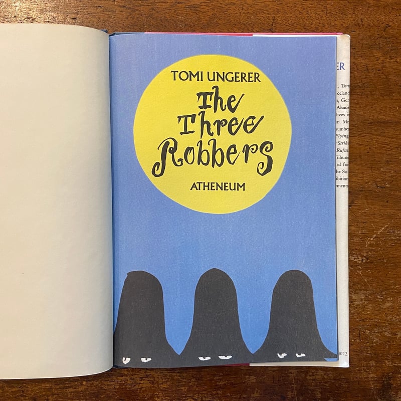 The Three Robbers」Tomi Ungerer（トミー・ウンゲラー） | Fr