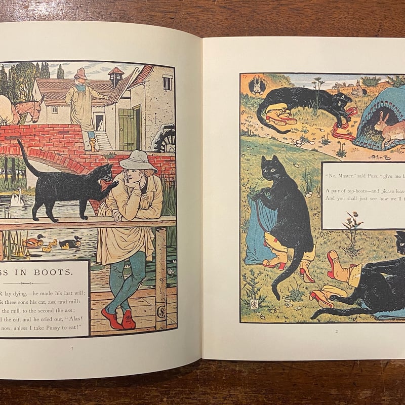 The Alphabet of Old Friends／Puss in Boots（オズボー