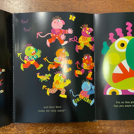 「Glad Monster, Sad Monster A Book About Feelings」Anne Miranda　Ed Emberley（エド・エンバリー）