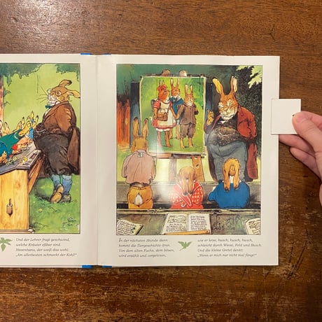 「Die Haschenschule das Pop-up-Buch」Albert Sixtus　Fritz Koch Gotha（フリッツ・コッホ・ゴータ）