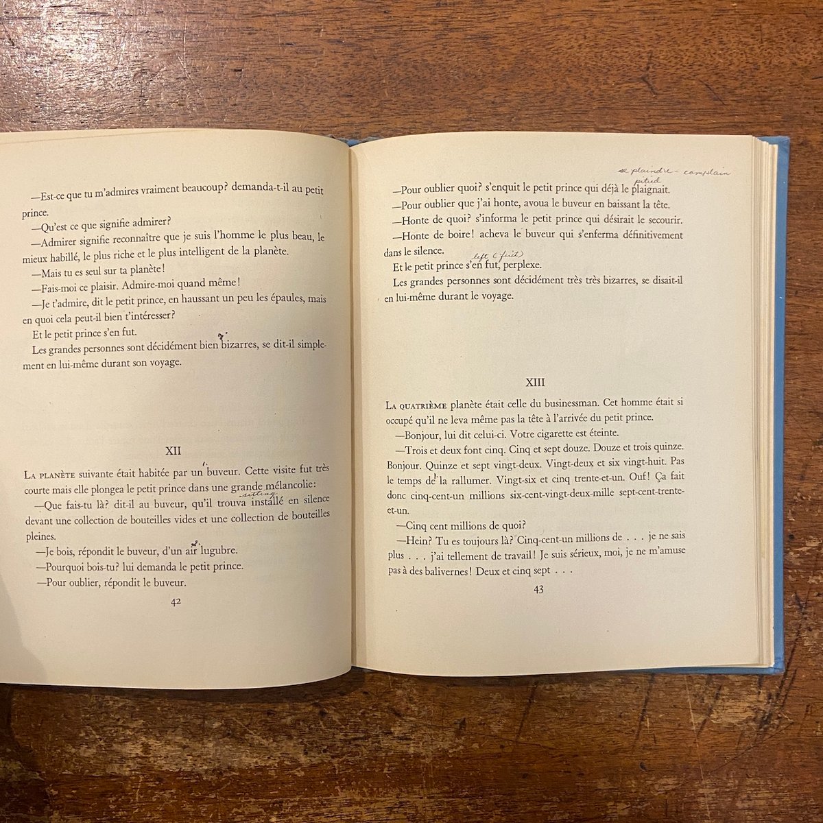 Le Petit Prince（1940年代／6刷）」Antoine De Saint-Ex
