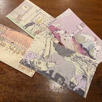 ＜新品商品＞大判ポストカード4枚セット　 PEIACO