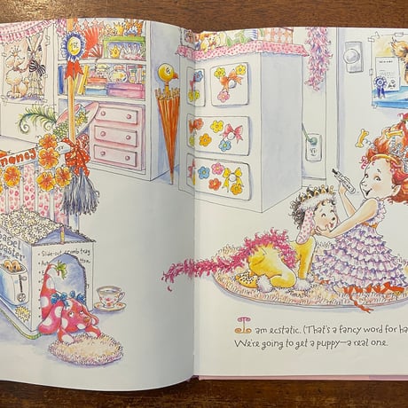 「Fancy Nancy and the Posh Puppy」Jane O'Connor　Robin Preiss Glasser