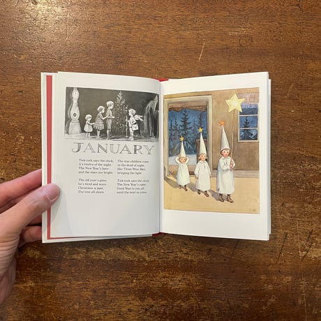 「Around the Year（ミニサイズ）」Elsa Beskow（エルサ・ベスコフ）