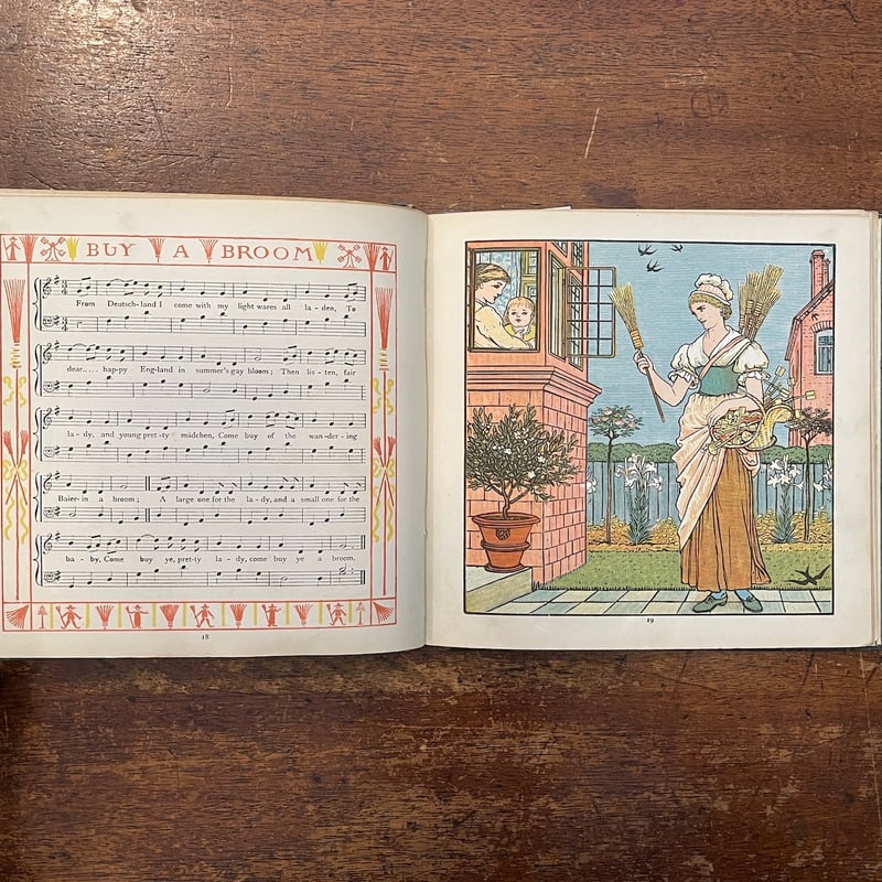 THE BABY'S BOUQUET（1900年頃）」Walter Crane（ウォルター・