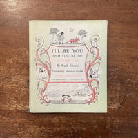 「I'LL BE YOU AND YOU BE ME」Ruth Krauss　Maurice Sendak（モーリス・センダック）