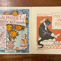「The Alphabet of Old Friends／Puss in Boots（オズボーン・コレクション）」Walter Crane（ウォルター・クレイン）