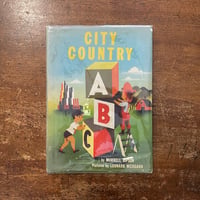 「CITY COUNTRY ABC（1946年）」Morrell Gipson　Leonard Weisgard（レナード・ワイスガード）