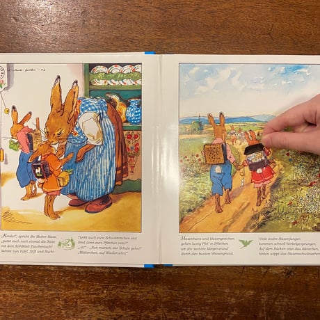 「Die Haschenschule das Pop-up-Buch」Albert Sixtus　Fritz Koch Gotha（フリッツ・コッホ・ゴータ）