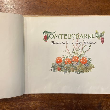 「Tomtebo barnen（1919年）」Elsa Beskow（エルサ・ベスコフ）