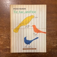 「Tic, tac, and toc（1957年）」Bruno Munari（ブルーノ・ムナーリ）