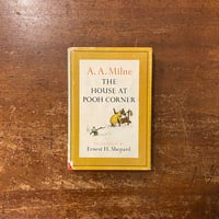 「THE HOUSE AT POOH CORNER（1961年アメリカ版／日本語版タイトル「プー横丁にたった家」）」A. A. Milne（ミルン）　E.H. Shepard（シェパード）