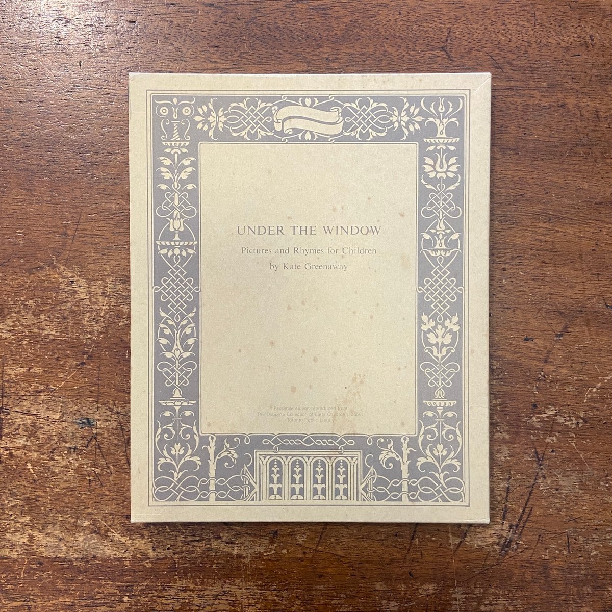ケイトグリーナウェイ絵本カレンダー　UNDER THE WINDOW　オズボーン UNDER THE WINDOW（オズボーン・コレクション）」Kate Greenaway（