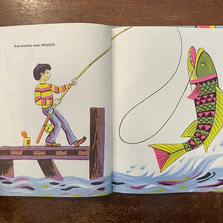 「THE BIGGEST FISH IN THE SEA」Dahlov Ipcar（ダーロフ・イプカー）