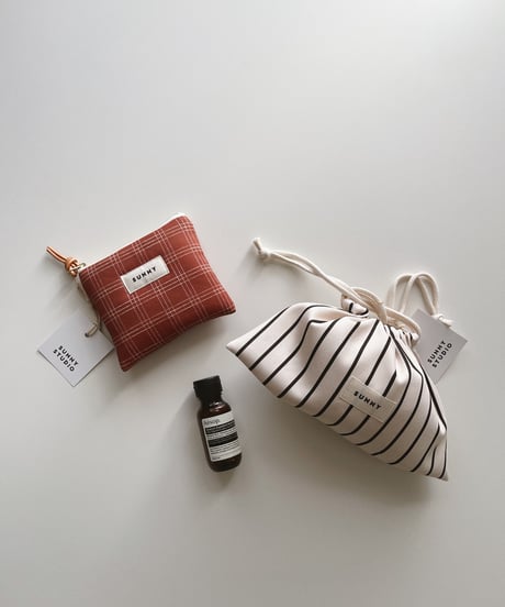 "Sophie"  drawstring pouch