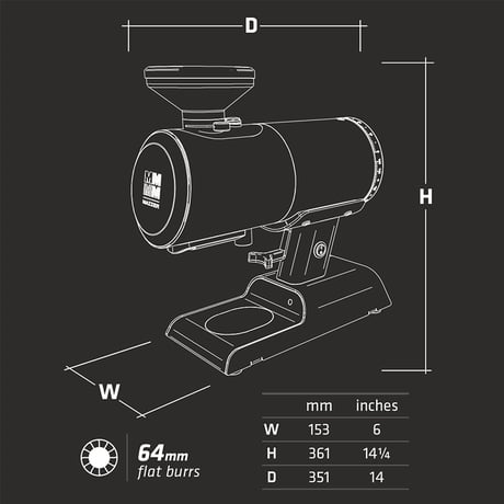 MAZZER Philos Grinder（for filter & Espresso）  / マッツァ フィロス グラインダー （フィルター&エスプレッソ両用グラインダー）