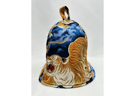 全 2色あり 🐅百虎🐅 豪華 サテン スカジャン トリプル!! 遮熱性が高い 3枚重ね 大サイズ メッシュ素材 サウナハット