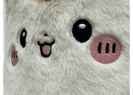 限定！鹿の湯コラボ かのこちゃん 豪華刺繍 フェイクファー素材 次世代 3層構造 ポリエステル・メッシュ素材 サウナハット