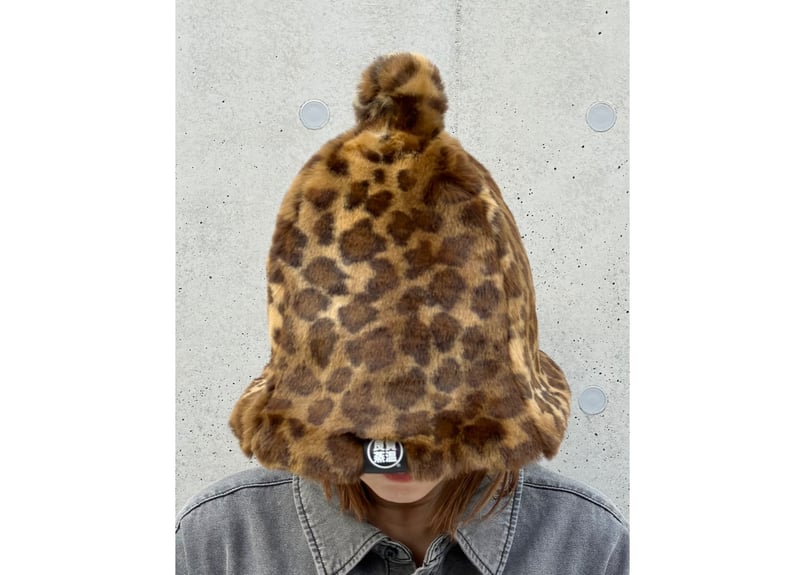 🐆レオパード🐆 2枚重ね フェイクファー 素材 次世代 3層構造