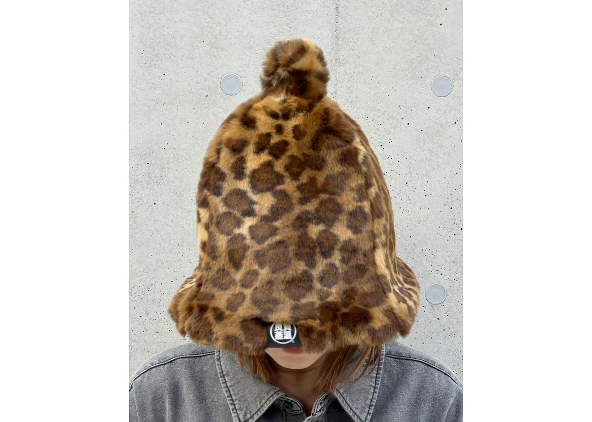 🐆レオパード🐆 2枚重ね フェイクファー 素材 次世代 3層構造
