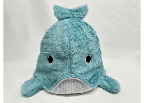 🐋クジラ🐋 特殊構造 刺繍 国産ファー採用 フェイクファー素材 次世代 3層構造 ポリエステル・メッシュ素材 サウナハット