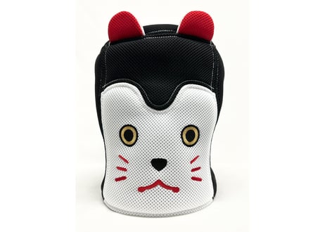 🐕犬張子🐕 刺繍入り メッシュ ✅フルフェイス  Sauna Armor ブラック 虚無僧君メッシュ ✅ 次世代 3層構造 メッシュ素材 サウナハット
