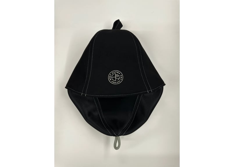 全 3種あり 🟡best sauna hat⚫良質蒸温🟢 刺繍入り! ステッチ同色