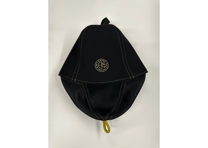 全 3種あり 🟡best sauna hat⚫良質蒸温🟢 刺繍入り! ステッチ同色