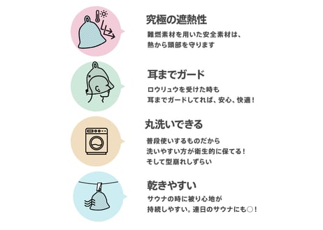 🐸着物生地🐰 和柄 トリプル仕立て! 3枚重ね 厚手メッシュ! ✅メッシュ素材 サウナハット  Japanese pattern