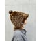 🐆レオパード🐆 2枚重ね フェイクファー 素材 次世代 3層構造 ポリエステル・メッシュ素材 サウナハット リバーシブル オリジナル商品 男女兼用 ゆったり