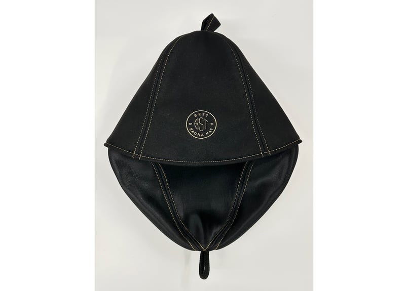 全 3種あり 🟡best sauna hat⚫良質蒸温🟢 刺繍入り! ステッチ同色