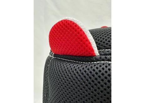 🐕犬張子🐕 刺繍入り メッシュ ✅フルフェイス  Sauna Armor ブラック 虚無僧君メッシュ ✅ 次世代 3層構造 メッシュ素材 サウナハット