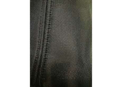 両面 ツルツル仕様 ⚫真っ黒⚫ 厚手 2枚重ね ✅ダブル!! 次世代 3層構造 ポリエステル・メッシュ素材 大サイズ! サウナハット リバーシブル オリジナル商品